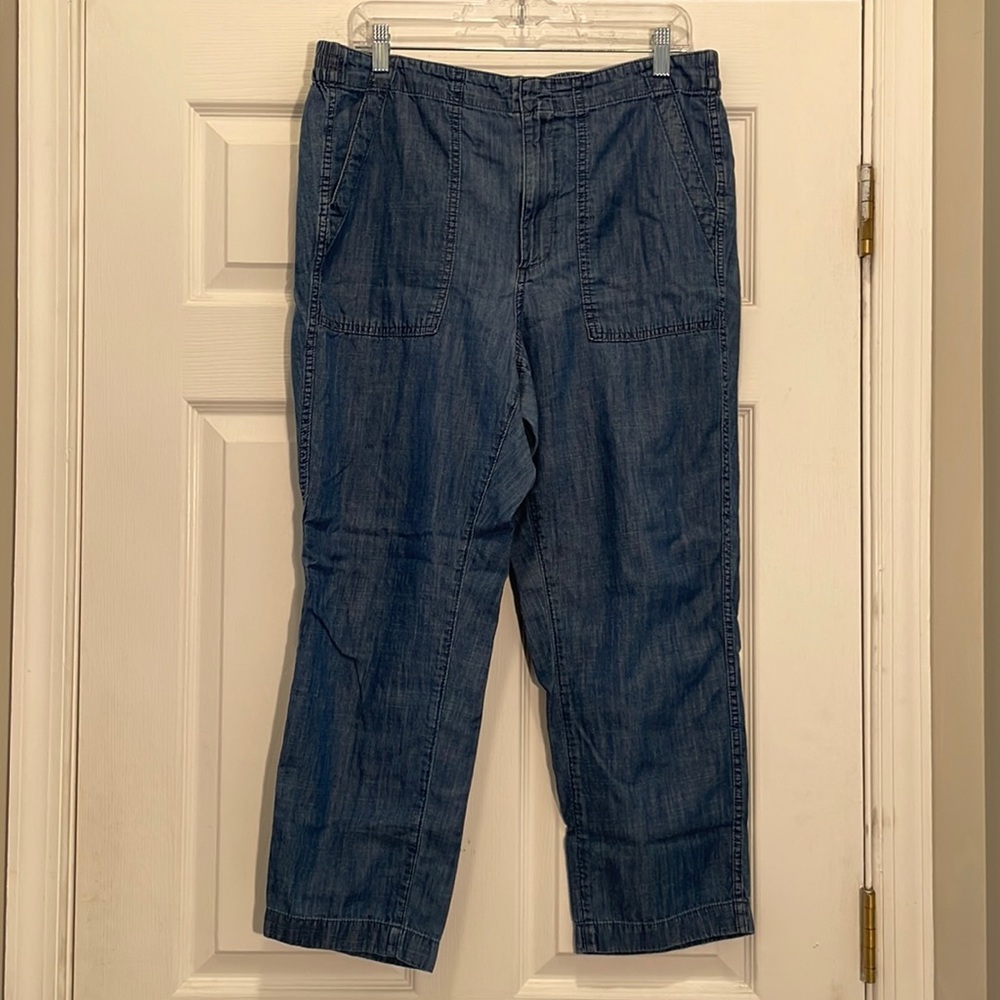 J. Crew Chambray Pants